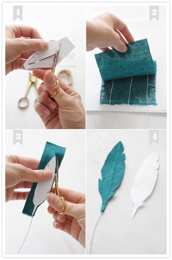 10 ideas para hacer plumas DIY