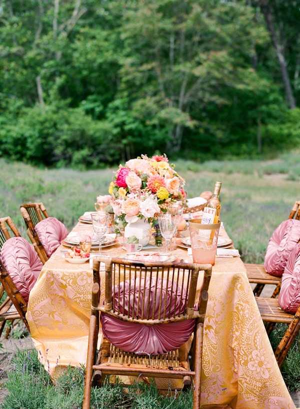 Decora tu boda en el campo